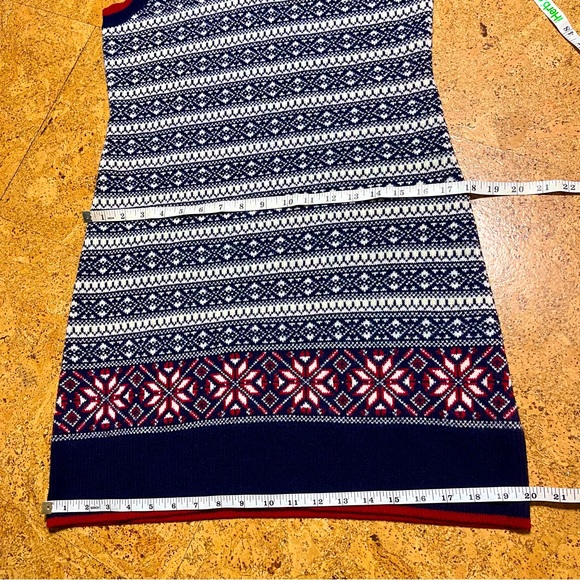 Brooks Brothers 100% Lambs Wool Fair Isle Sweater Vest Dress NWOT Sz S - Picture 11 of 12